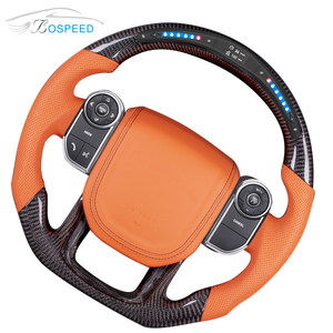 <span class=keywords><strong>Volant</strong></span> en fibre de carbone LED pour <span class=keywords><strong>Range</strong></span> <span class=keywords><strong>Rover</strong></span> Sport, <span class=keywords><strong>volant</strong></span> Land <span class=keywords><strong>Rover</strong></span> en cuir perforé - Product Image 2