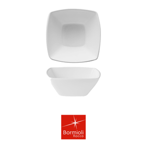 Cuenco de Vidrio Blanco Eclipse 14 × 14 cm Cuadrado Bormioli Rocco - Product Image 4