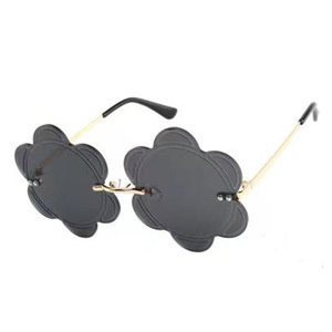 <span class=keywords><strong>Gafas</strong></span> de <span class=keywords><strong>sol</strong></span> con forma de flor para mujer, <span class=keywords><strong>gafas</strong></span> de <span class=keywords><strong>sol</strong></span> de moda Bohemia, divertidas <span class=keywords><strong>gafas</strong></span> de fiesta en la playa, <span class=keywords><strong>gafas</strong></span> de <span class=keywords><strong>sol</strong></span> de verano sin montura para mujer - Product Image 3