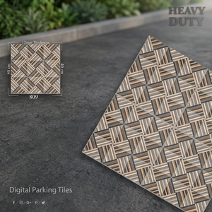 Carreaux de sol en porcelaine émaillée numérique Vistaar Beige Modern 40x40cm, nouveau design pour extérieur - Product Image 6
