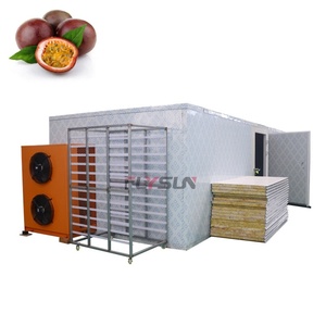 Machine de séchage à pompe à chaleur pour fruits de la passion, en acier inoxydable 304, à économie d'énergie, avec moteur PLC, four de séchage pour fruits et céréales, certifié CE - Vente chaude usine - Product Image 1