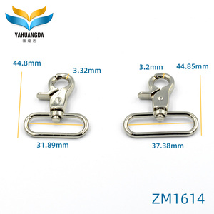 Kẽm hợp kim kim loại Dog Hook xoay Snap Hooks cho mèo và chó cổ áo đặc biệt tôm hùm móc túi các bộ phận & phụ kiện - Product Image 5