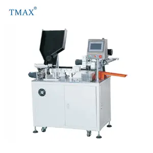 Tmax Merk 18650 26650 Lab Automatische Lithium Cilindrische Batterij Steken Machine Voor Plakken Gerst Papier Of Pvc