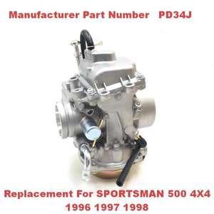 Nouveau carburateur OEM PD34J de remplacement pour Polaris <span class=keywords><strong>Sportsman</strong></span> <span class=keywords><strong>500</strong></span> 4x4 ATV <span class=keywords><strong>Quad</strong></span> 1996-1998 NON HO - Product Image 1