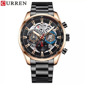 CURREN 8391 Men's Quartz Luminous Wristwatch Waterproof Sport Chronograph <b>Clock</b> Steel Relojes curren Para Hombre - Product Image 4