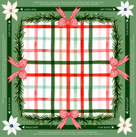 Set Hadiah Alas Mahjong Otomatis Mewah Natal, Dapat Disesuaikan, Ramah Lingkungan, Tahan Lama, Besar, Anti Selip, Tahan Air, Dapat Dilipat