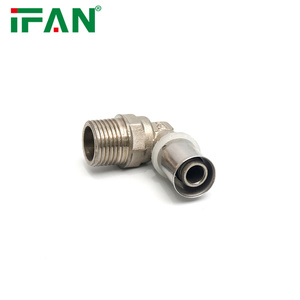 Conexiones de Plomería de Latón Forjado IFAN, Conexiones de Presión para Tuberías Pex Al Pex, Conexiones de Presión <span class=keywords><strong>Multicapa</strong></span> Pex - Product Image 2