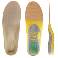 TPU athlétique métatarsien choc absorbant la sueur Plantillas soutien de la voûte plantaire pied plat chaussure Inserts coussin Sneaker Sport semelle intérieure