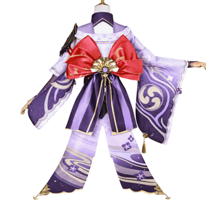 สำหรับ <span class=keywords><strong>Raiden</strong></span> Shogun ชุดตัวละครหญิงชุดคอสเพลย์ฮาโลวีนชุดคอสเพลย์วัสดุโพลีเอสเตอร์ - Product Image 3