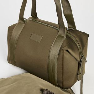 Custom Neoprene Large Capacity Medium Carryall Duffle Bag Durable Waterproof Zip Hand Travel Sport Luggage Weekender Foldable - Product Image 5