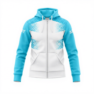 Veste à capuche unisexe violette avec fermeture éclair et logos sur les manches pour les fans de la NRL Australie Papouasie-Nouvelle-Guinée Nouvelle-Zélande - Product Image 5