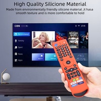 غطاء حماية سيليكوني لجهاز التحكم عن بعد المضاء خلفيًا لـ VSEEBOX V3/V5/V7pro
