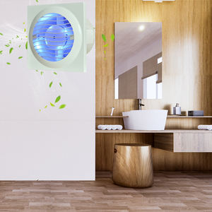 उच्च गुणवत्ता वाले इलेक्ट्रिक ओएम 230 वी एब्स बाथरूम रसोई छत पंखे लाइट पोर्टेबल निकास विंडो प्रशंसक गेंद आर्द्रता संवेदन - Product Image 1