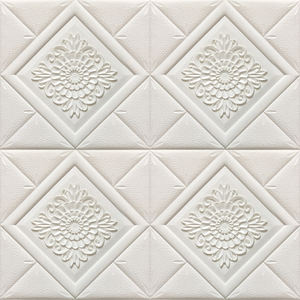 工厂制造价格优惠现代家居装饰覆层砖图案3d钻石墙砖贴纸 - Product Image 1