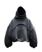 CrazyMaker hommes personnalisé coton pull sweat à capuche DTG motif brodé épissage couleur blocage mode sweat