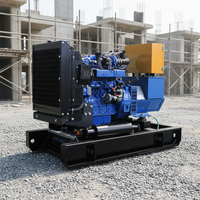 Générateur diesel à châssis ouvert homologué ISO 30KW 40kw résistant à la corrosion pour environnement extrême