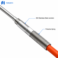 Sonde de température Pt100, diamètre 3 mm, longueur 150 mm, 3 fils, thermomètre à résistance en platine RTD, câble en silicone, OEM ODM IP65