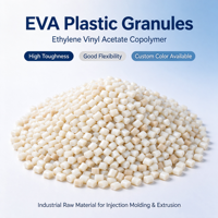 Granulés de plastique EVA vierges, résine EVA en granulés pour semelles de chaussures, mousse, emballage et jouets, matière première