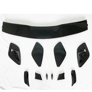 Aileron de toit d'aile de coffre arrière à pont unique noir brillant ABS de haute qualité Plug and Play pour Mercedes Benz <span class=keywords><strong>GLA</strong></span> classe X156 2013-2018 - Product Image 4