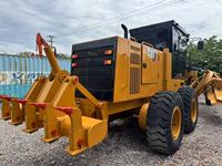 Niveleuse hydraulique Caterpillar 140H d'occasion, 90% NEUVE, modèle 2024, 14 tonnes, type à roues, moteur 200KW, 1000 heures, à vendre à Shanghai