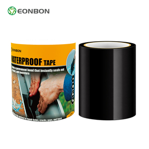 เทปซ่อมแซมกันน้ำแบบหนาพิเศษ <span class=keywords><strong>ปิด</strong></span>รอยรั่วได้ทันที ผลิตจากยาง ขนาด 10 ซม. x 1.5 ม. เทปปิดรอยต่อกันน้ำสำหรับท่อ - Product Image 1