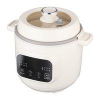 Cuisinière électrique à riz et céréales multi-grains avec revêtement antiadhésif en céramique, maintien au chaud automatique et 8 programmes prédéfinis