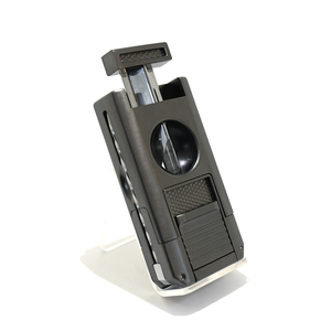 Encendedor de Cigarros Portátil 4 en 1 con Cortador en V, Punzón, Aguja de Extracción y Soporte para Cigarros - <span class=keywords><strong>Llama</strong></span> a Chorro Resistente al Viento para Viajes y Negocios - Product Image 2