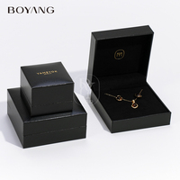 Boyang personnalisé mode collier boucle d'oreille bague emballage cadeau boîte à bijoux de luxe