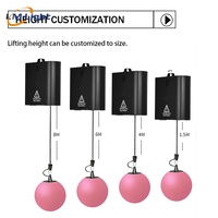 Chine gros effets 3d led système de lumières cinétiques rvb treuil cinétique led boule lumière dmx pour fête de mariage disco
