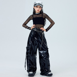 Conjunto de Baile Personalizado <span class=keywords><strong>para</strong></span> Niñas, Día del Niño, Traje de Jazz Hip Hop <span class=keywords><strong>para</strong></span> Actuación en Escenario, <span class=keywords><strong>Ropa</strong></span> Urbana Estilo K-<span class=keywords><strong>POP</strong></span> - Product Image 3