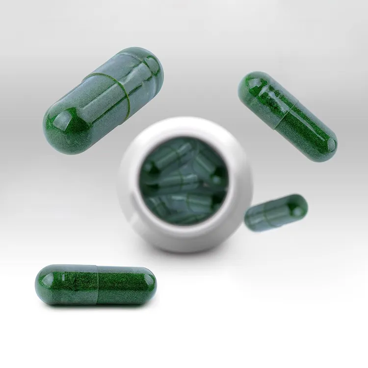 Alta Qualidade Suplementos De Saúde Chlorella espirulina cápsula natural