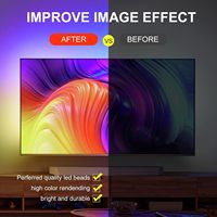 RGB SMD5050 30LED DC5V Smart LED Strip Light Remote Controller SET TV Backlight Display Screen Music Sync App Control Suppliers