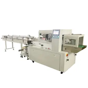 700X Potato Chip Bags Pillow Packing Machine, Snack food Bag Flow Wrapping Machine, Chicken Fillet Flow Wrapping