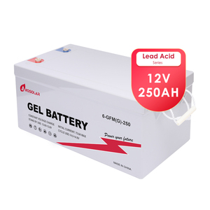 Amosolar <span class=keywords><strong>Batterie</strong></span> solaire gel plomb-acide à cycle profond 12V <span class=keywords><strong>50AH</strong></span> 100AH 150AH Amosolar meilleure qualité à bas prix - Product Image 1