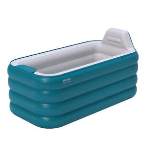 อ่างอาบน้ำทำน้ำแข็งแบบพกพาขนาดใหญ่อ่างน้ำวนแบบพับเก็บได้ - Product Image 2