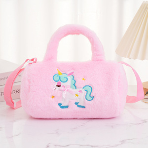 Nuevo <span class=keywords><strong>bolso</strong></span> cruzado diagonal de <span class=keywords><strong>unicornio</strong></span>, <span class=keywords><strong>bolso</strong></span> de hombro de moda para niños, <span class=keywords><strong>bolso</strong></span> cruzado de felpa, pequeño <span class=keywords><strong>bolso</strong></span> cruzado de felpa - Product Image 6