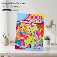 Buntes Cartoon-Feen-Themen Langlebiges Hardcover-Spiralnotizbuch mit Puzzle-Seiten für Kinder, Kunstgestaltung und Frühes Lernen