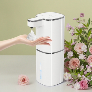 Sang Trọng 420Ml Hot Bán Treo Tường Có Thể Sạc Lại <span class=keywords><strong>Hands</strong></span> Miễn Phí Tạo Bọt Xà Phòng Phòng Tắm Touchless Tự Động Xà Phòng <span class=keywords><strong>Dispenser</strong></span> - Product Image 1