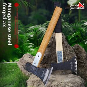 Hache à fendre le <span class=keywords><strong>bois</strong></span> professionnelle avec tête forgée en acier à haute teneur en carbone, manche ergonomique antidérapant - Product Image 4