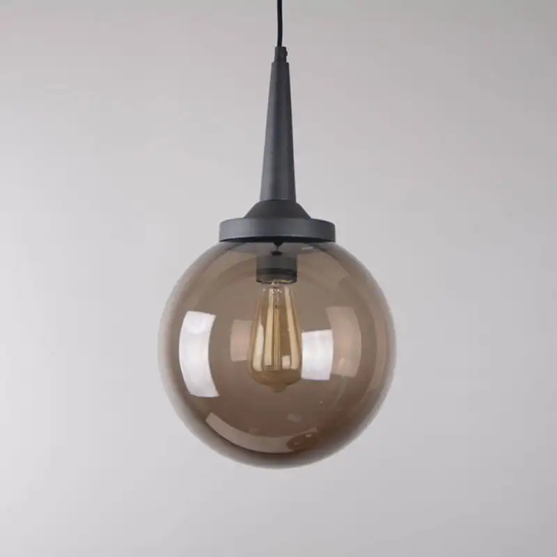 Lampu Gantung Gantung Bola Natal Akrilik Dekorasi Rumah Warna-warni Modern