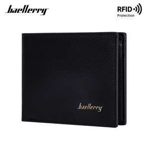 Baellerry Men's Bi-fold <b>Wallet</b> Thin <b>RFID</b> Leather <b>Wallet</b> Everyday Use - Product Image 5