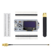 SX1276 ESP32 LoRa 868MHz-915MHz 0.96 Inch Blue OLED Display BT WIFI Kit 32 Development Board