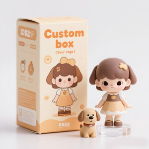 Tùy Chỉnh Xây Dựng Khối May Mắn Vẽ Mù Hộp Độ Dày 350G 400G In Ấn Cứng Các Tông Màu Trắng Mịn Cho Bao Bì Hộp Giấy - Product Image 2