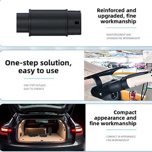 J1772 (Type1) ไปยังอะแดปเตอร์ Type2 / Tesla / GB/T EV, 32A 7kW เข้ากันได้กับสถานีชาร์จ evse - Product Image 2