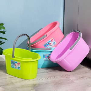 ถังถูพื้นซานิเฮาขนาดใหญ่ พลาสติกหนาพิเศษ ลึกขึ้น ทนทาน ใช้ได้ทุกวัน - Product Image 1