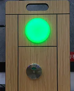 Aogao runde LED hellgrüne und rote LED-Lampe Toiletten wand
