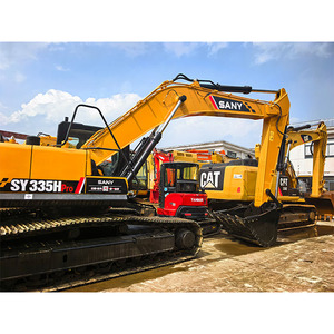 Excavadoras Usadas Sany SY335H para Movimiento de Tierras, Venta al por Mayor de Maquinaria de Construcción Hidráulica de 180kW de Potencia - Product Image 5