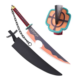 Penjualan Laris Pedang Kayu Cosplay Pedang Anime Slayer Setan Slayer Uzui Tengen Bambu Pedang Mainan Pedang