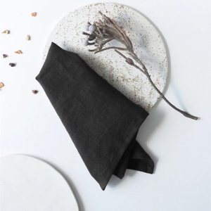 100% <b>Linen</b> Napkins <b>Table</b> <b>Linen</b> French Classic Natural Fabric Customized Wholesale Style for Home Hotel Wedding Solid Color - Product Image 3