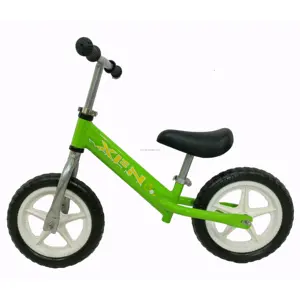 बेबी पुश 2 पहिए, बिना पैडल वाली 12 इंच की राइड ऑन साइकिल, 3-6 साल के बच्चों के लिए साइकिल, बच्चों की बैलेंस बाइक